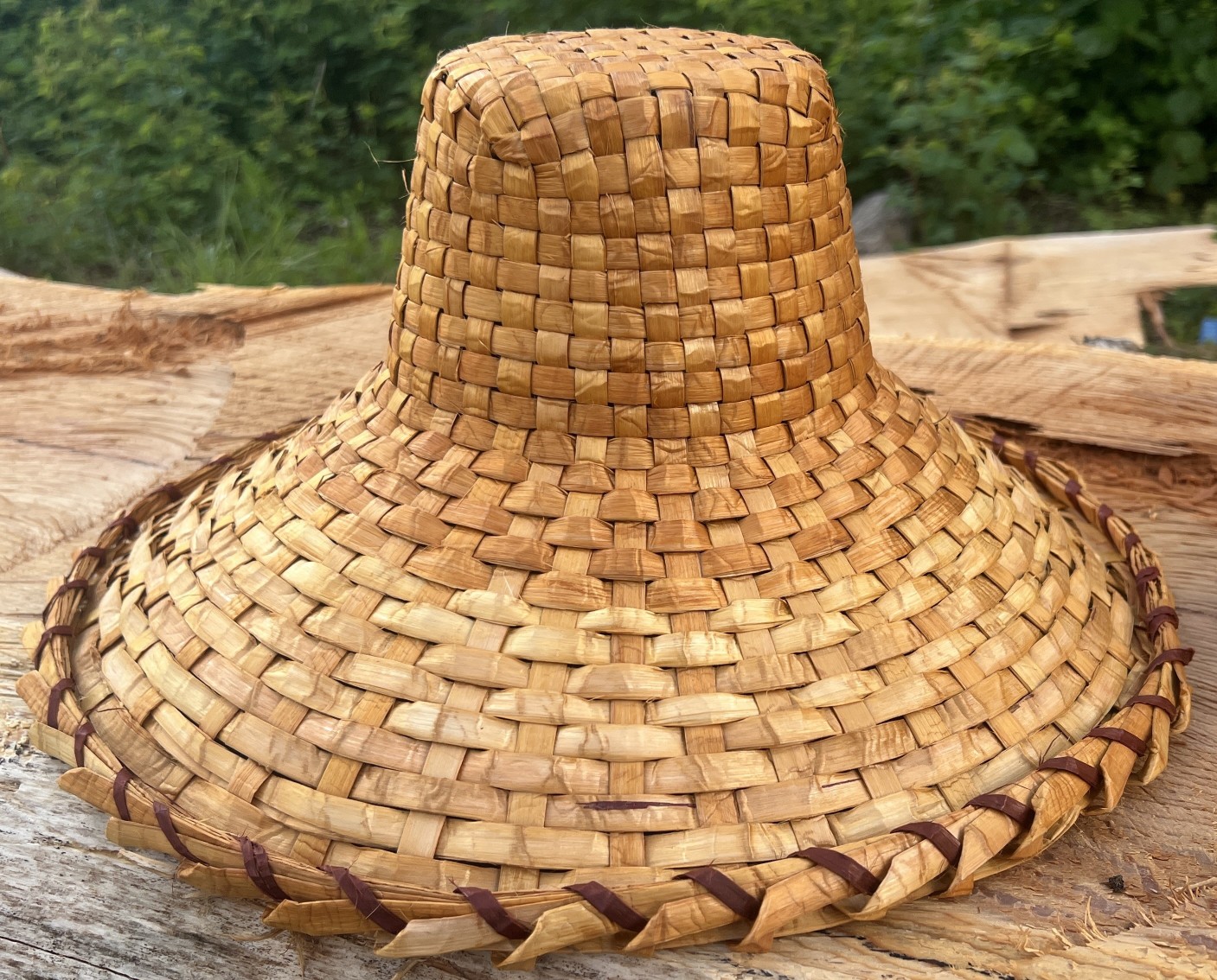 Cedar Hat, Adult Size, Classic Salish